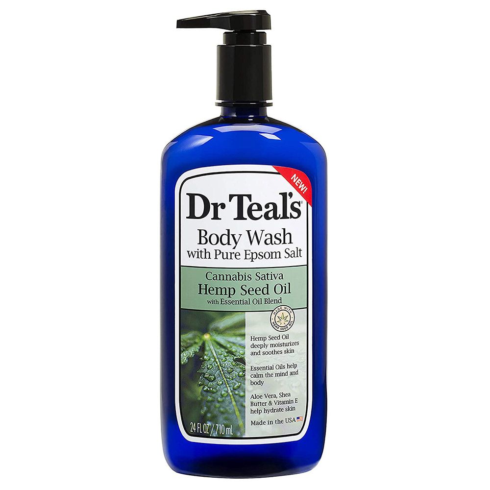 Dr Teal’s - Epsom Salt Body Wash Hemp Seed Oil 710ml