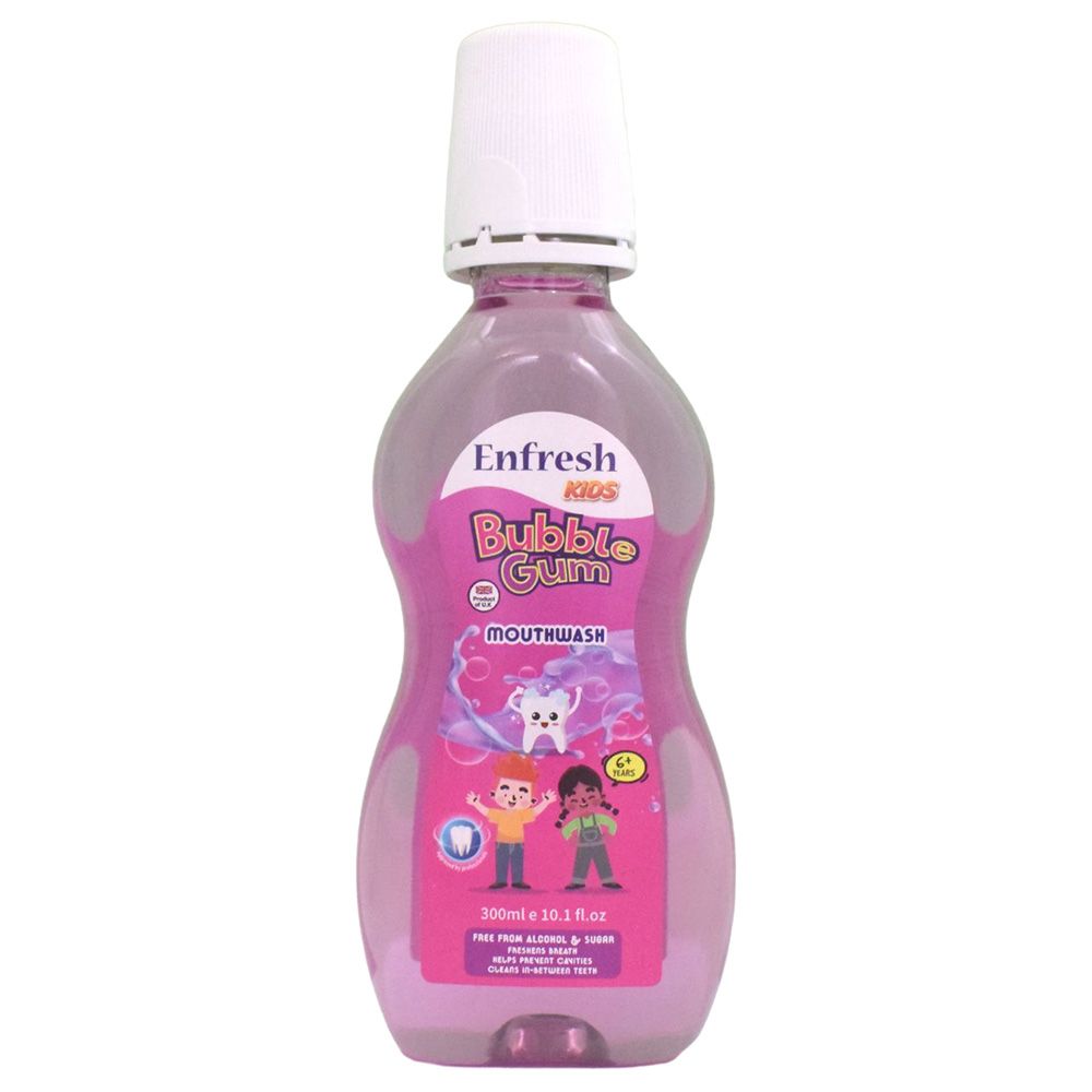 Enfresh - Kids Mouth Wash - Bubble Gum - 300ml