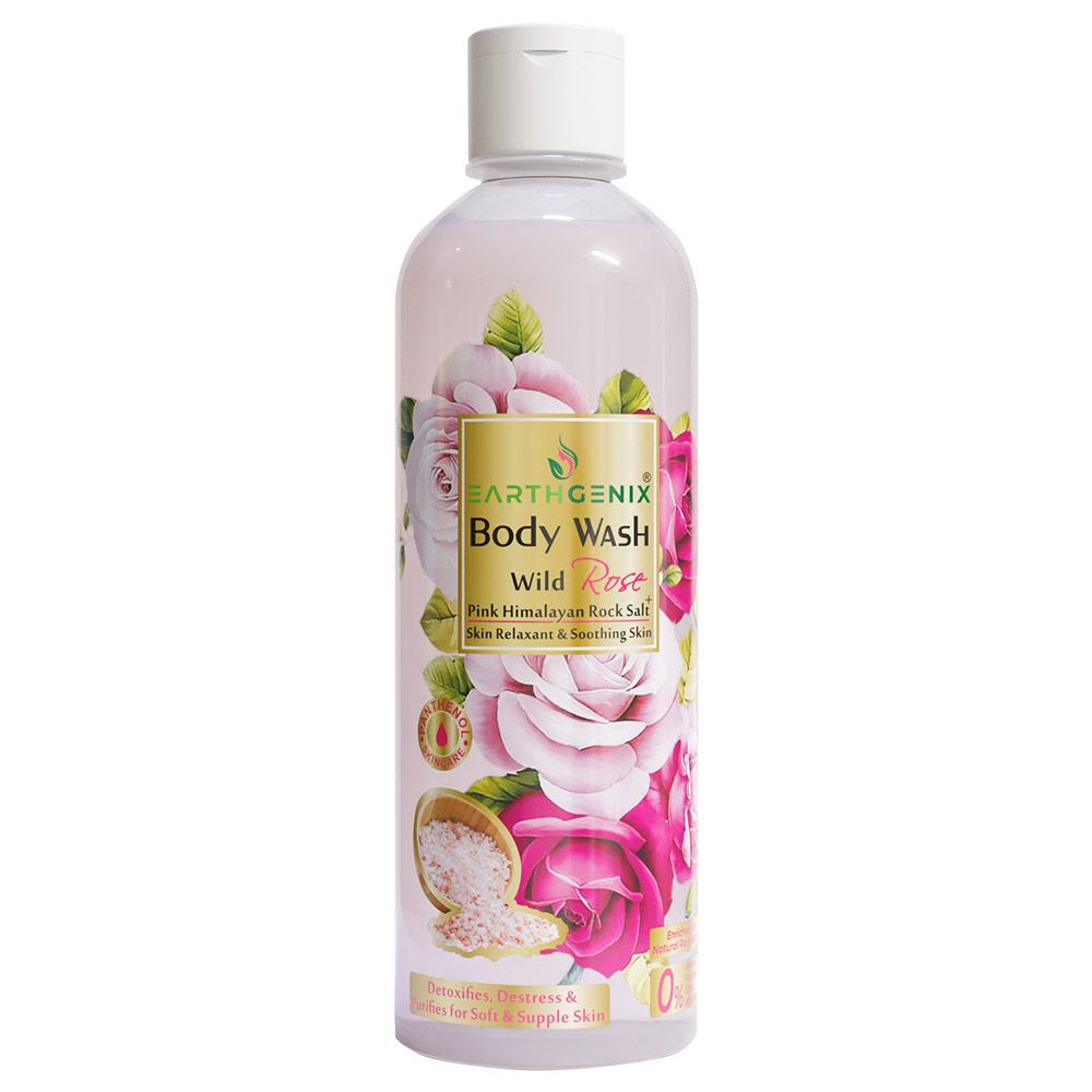 Earthgenix - Wild Rose Bodywash - 300ml - 3pcs