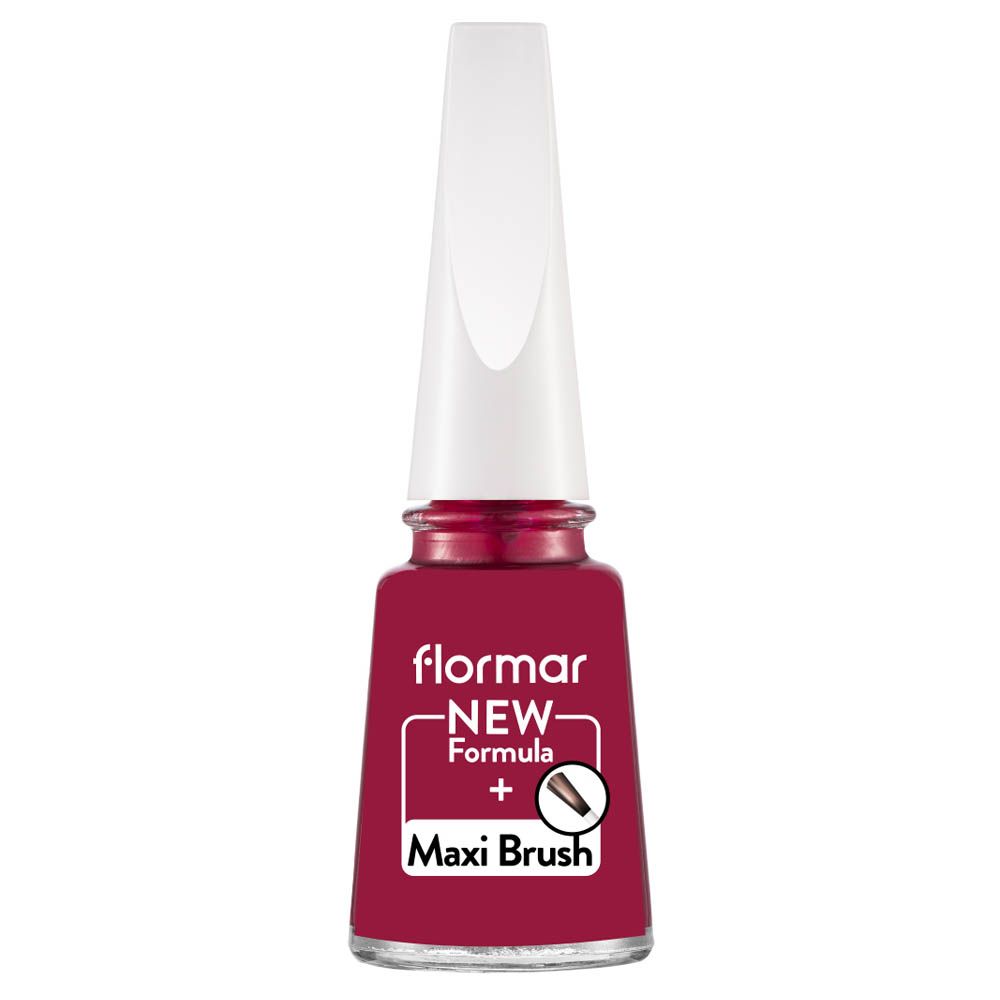 F/M Classic Nail Enamel W/ New Improved Formula & Thicker Brush - 075 Baroque Bordeaux