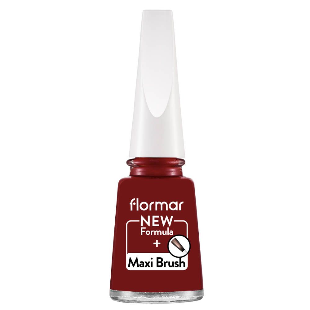 F/M Classic Nail Enamel W/ New Improved Formula & Thicker Brush - 416 Straight Red