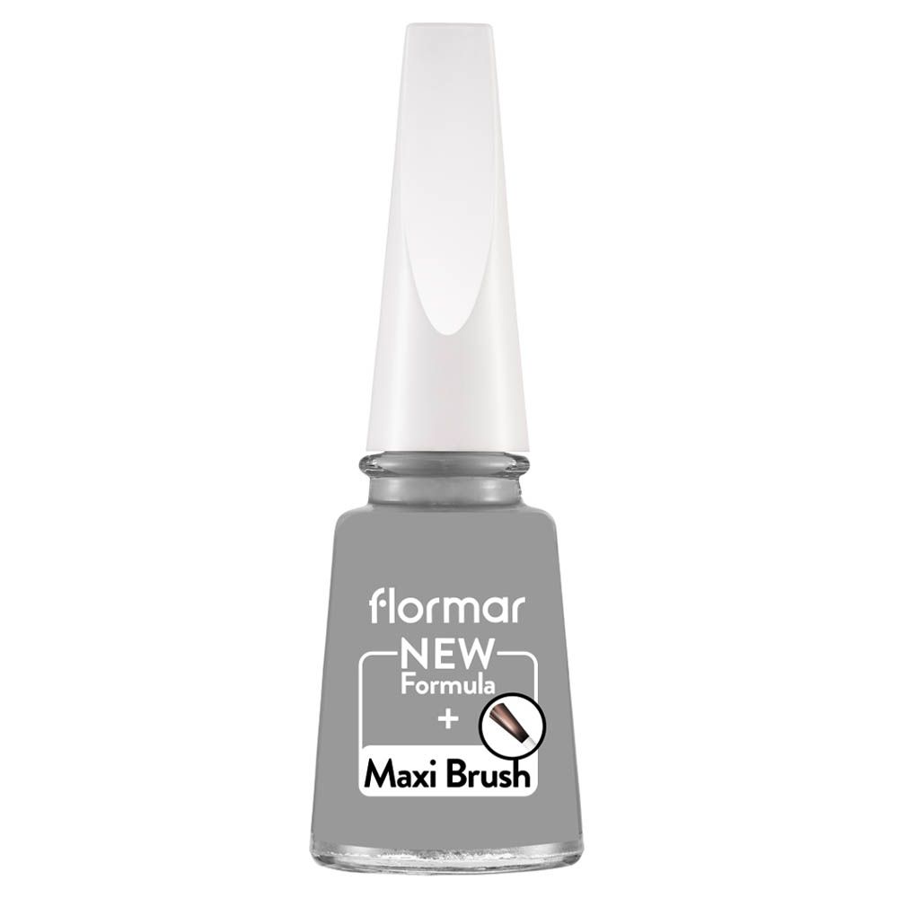 F/M Classic Nail Enamel W/ New Improved Formula & Thicker Brush - 417 Steel Gray