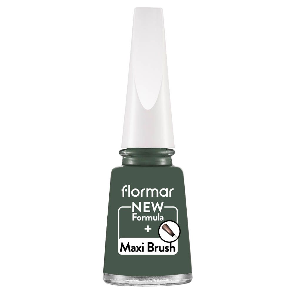 F/M Classic Nail Enamel W/ New Improved Formula & Thicker Brush - 453 Khaki Green