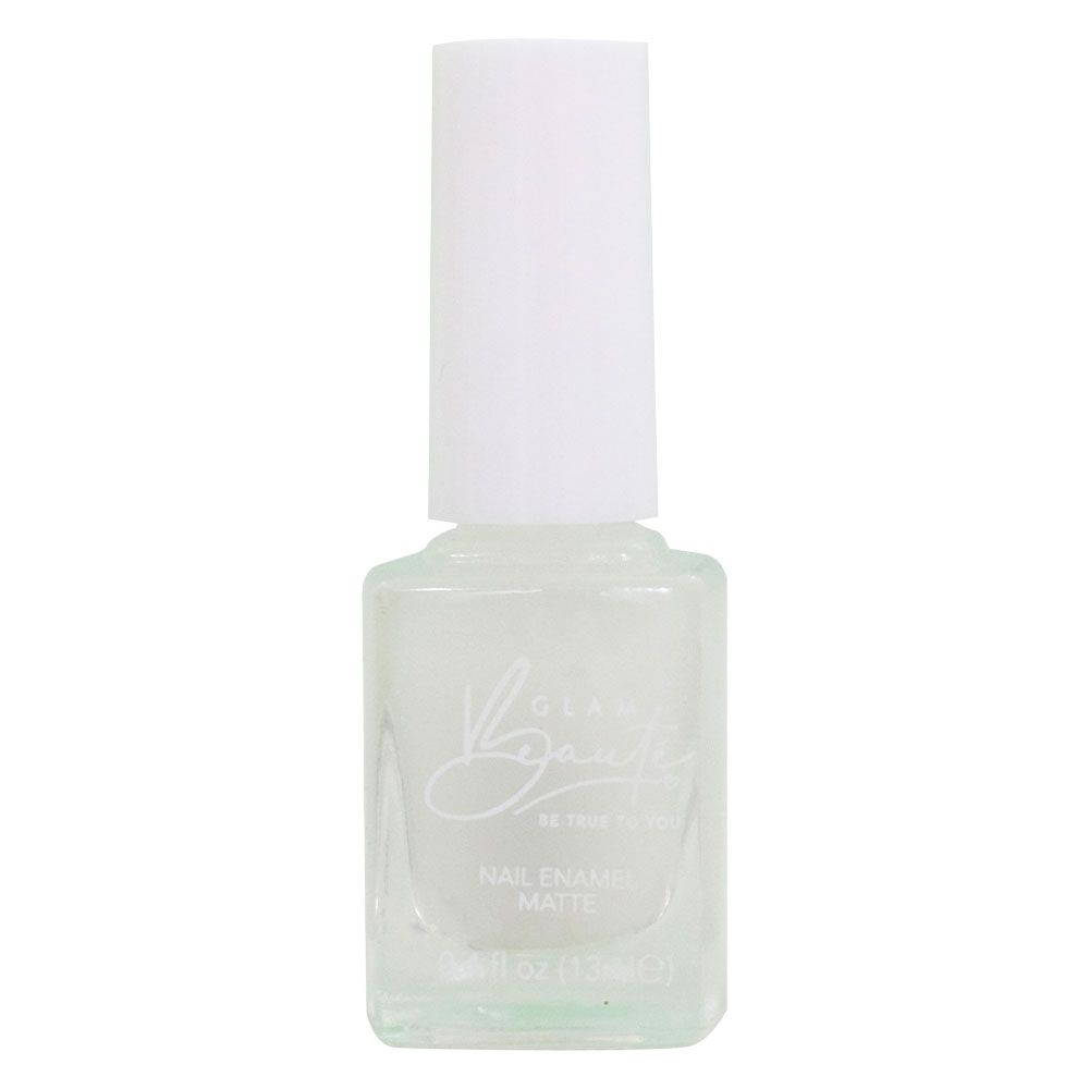 GlamBeaute - Nail Enamel 49 - Matte Top Coat 13ml