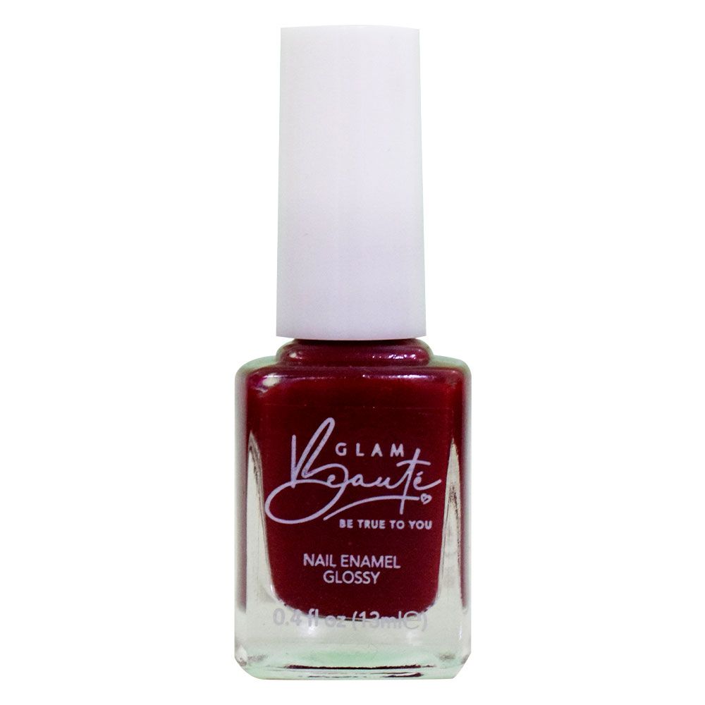 GlamBeaute - Nail Enamel 19 - Cherry Red 13ml