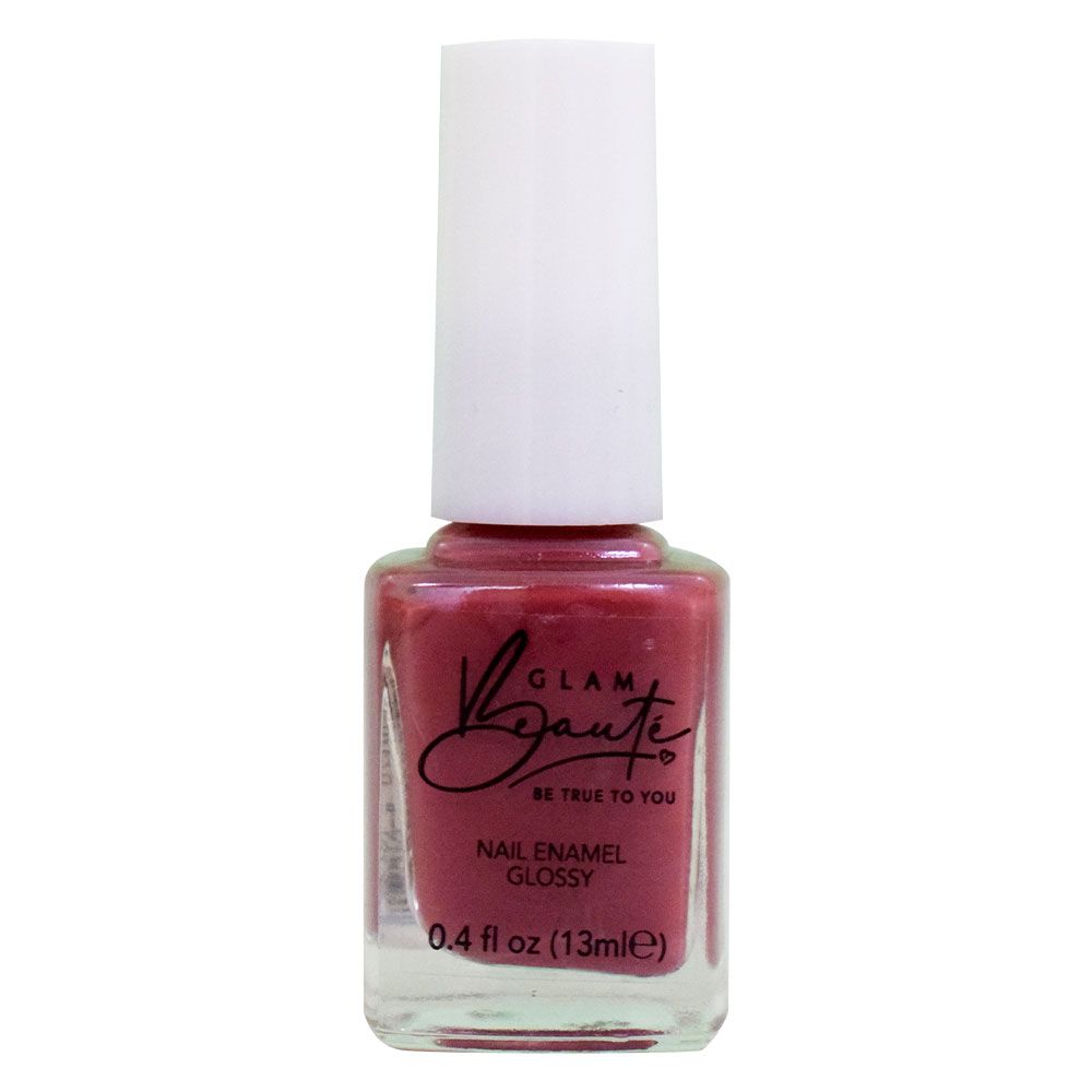 GlamBeaute - Nail Enamel 21 - Glamorous Pink 13ml