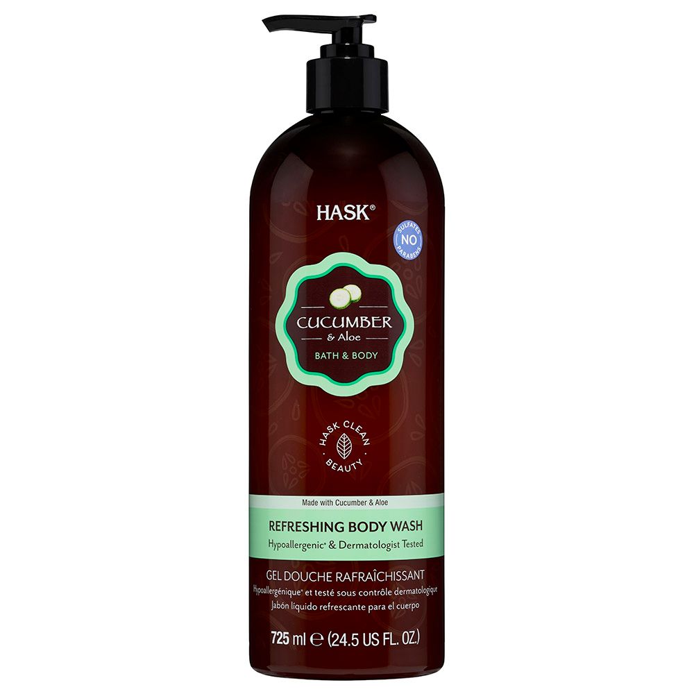 Hask - Cucumber & Aloe Refreshing Body Wash 725ml