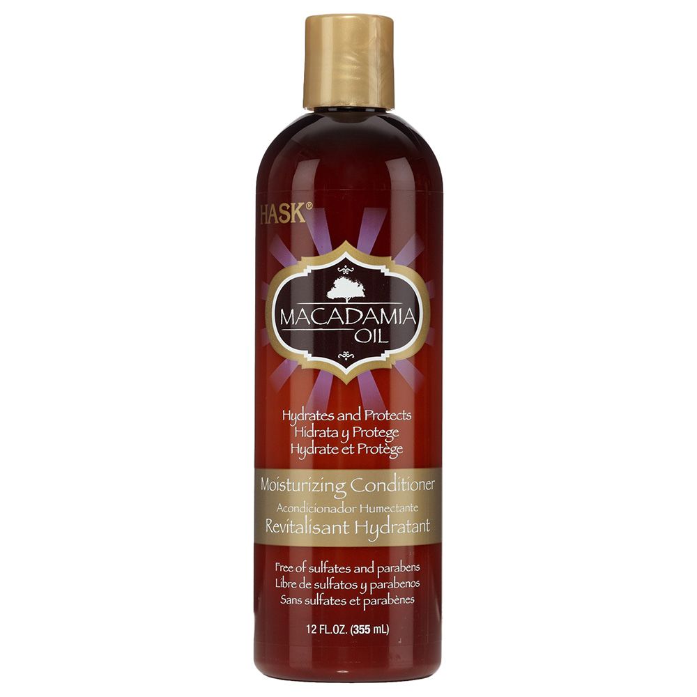 Hask Macadamia Oil Moisturizing Conditioner 355ml