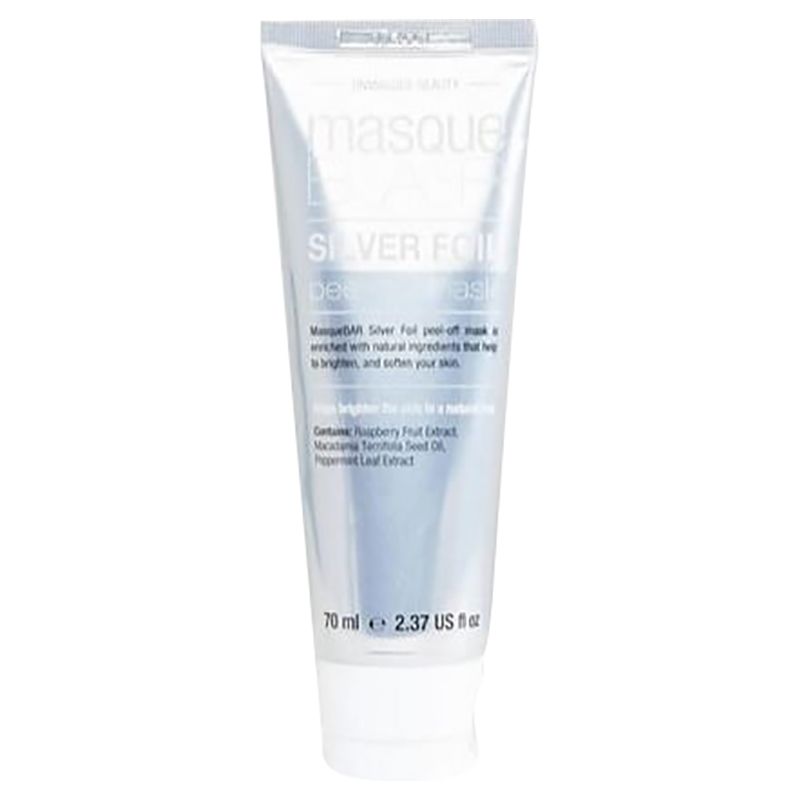 masqueBAR - Silver Foil Peel Off Mask Tube 70ml