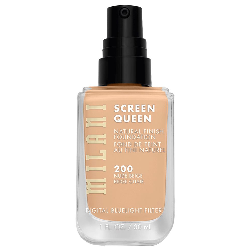 Milani - Screen Queen Foundation - 200 Nude Beige