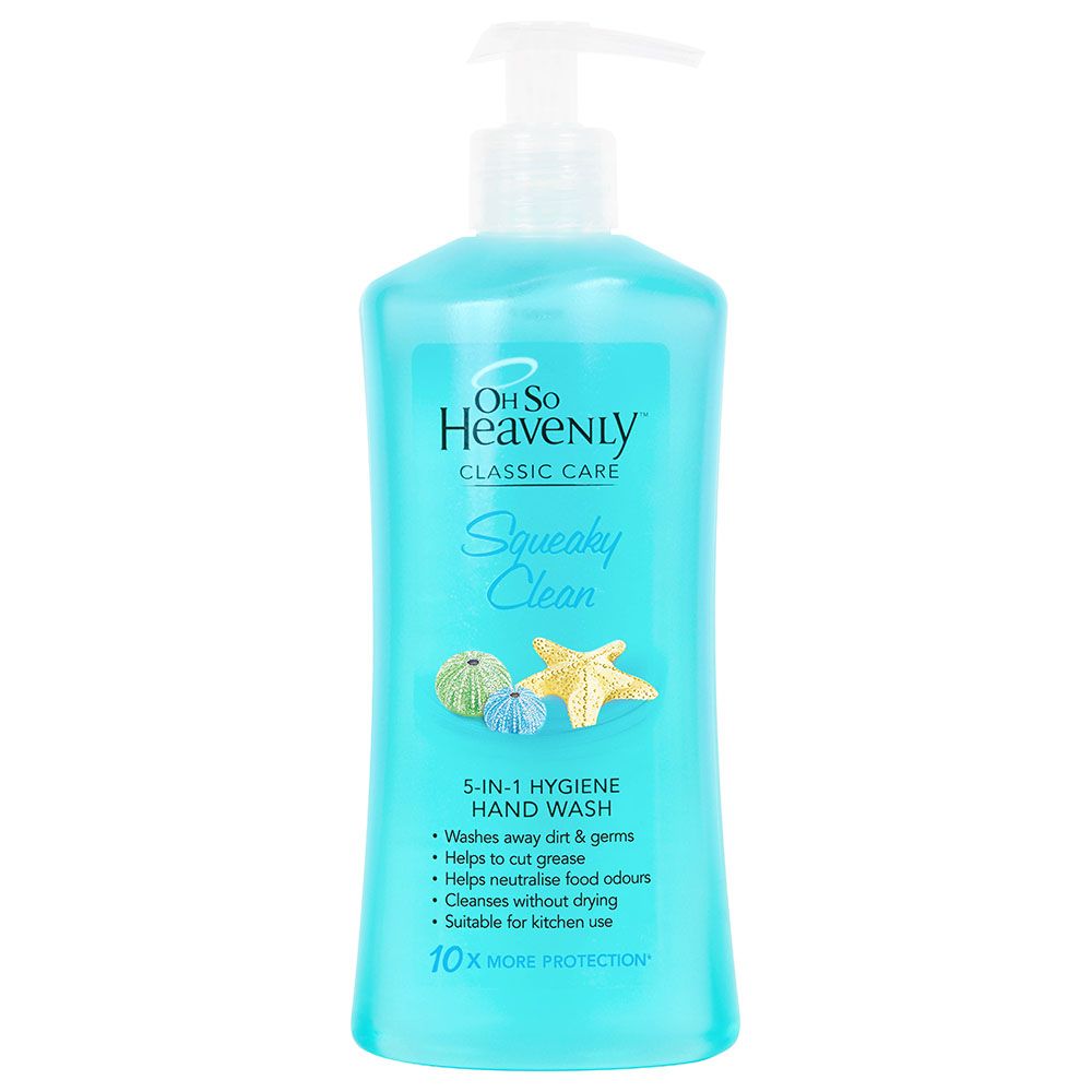 Oh So Heavenly Squeaky Clean 5-in-1 Hand Wash 450ml