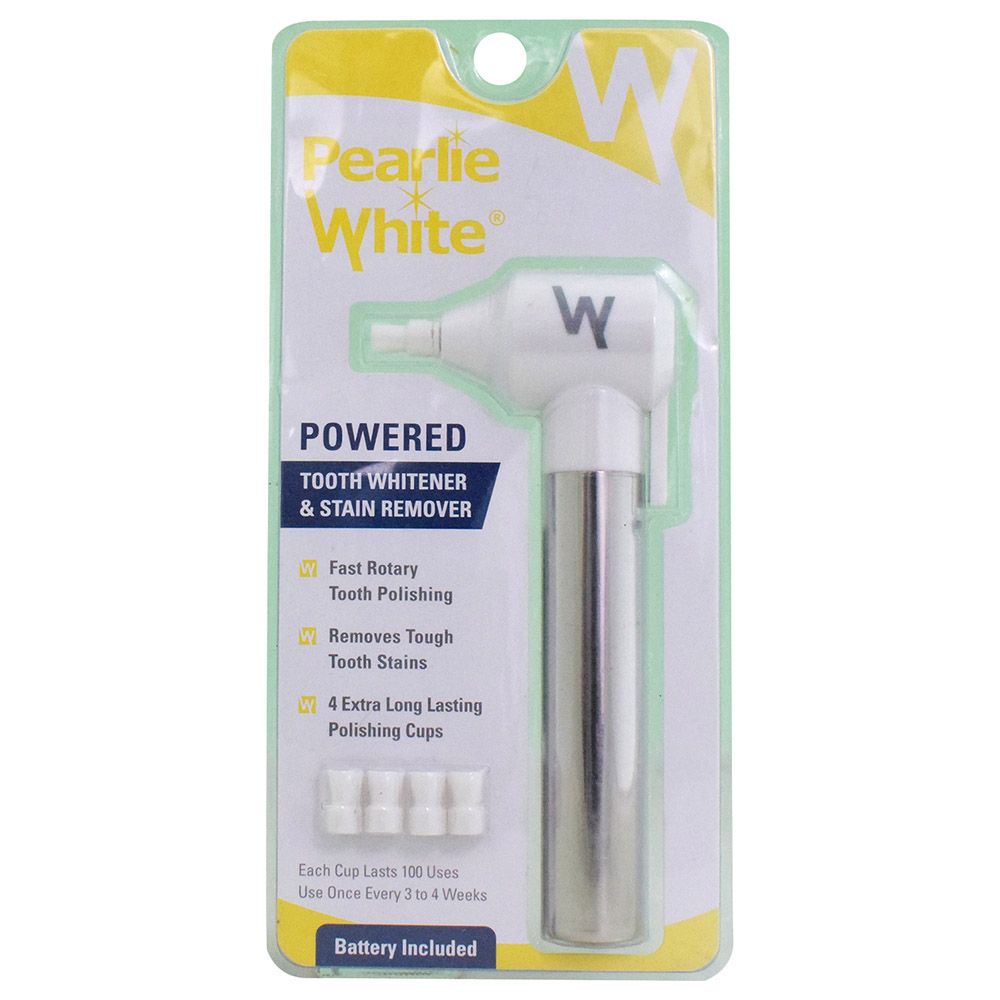 Pearlie White - Powered Tooth Whitener & Stain Remover