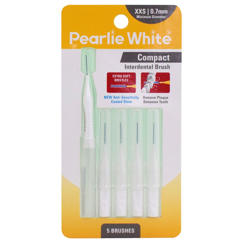 Pearlie White - Compact Interdental Brush - XXS - 5pcs