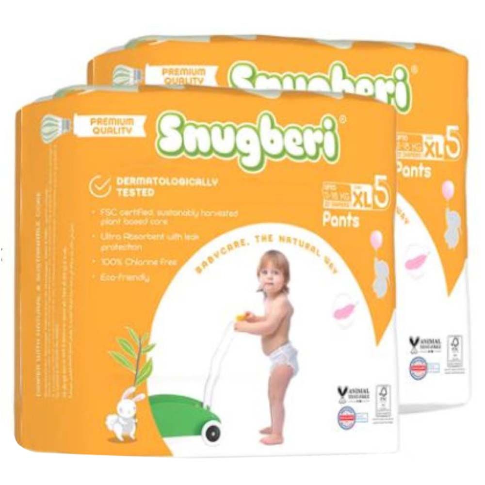 Snugberi - Diaper Pant Size 5 XL 11-18kg 22pcs - Twin Value Pack