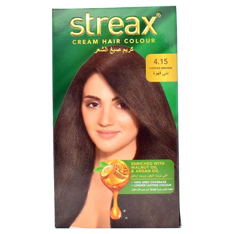 Streax - Cream Hair Color - Coffee Brown 4.16