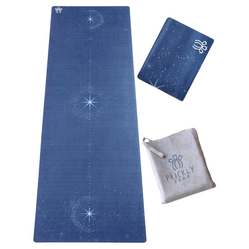 Prickly Pear - Stargaze Non-Slip Suede Top Travel Yoga Mat - 1mm