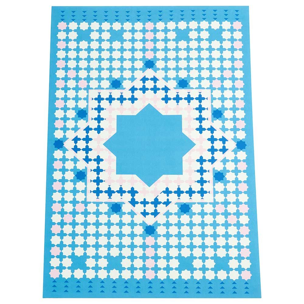 Sabr - Marrakesh Compact Prayer Mat - Blue