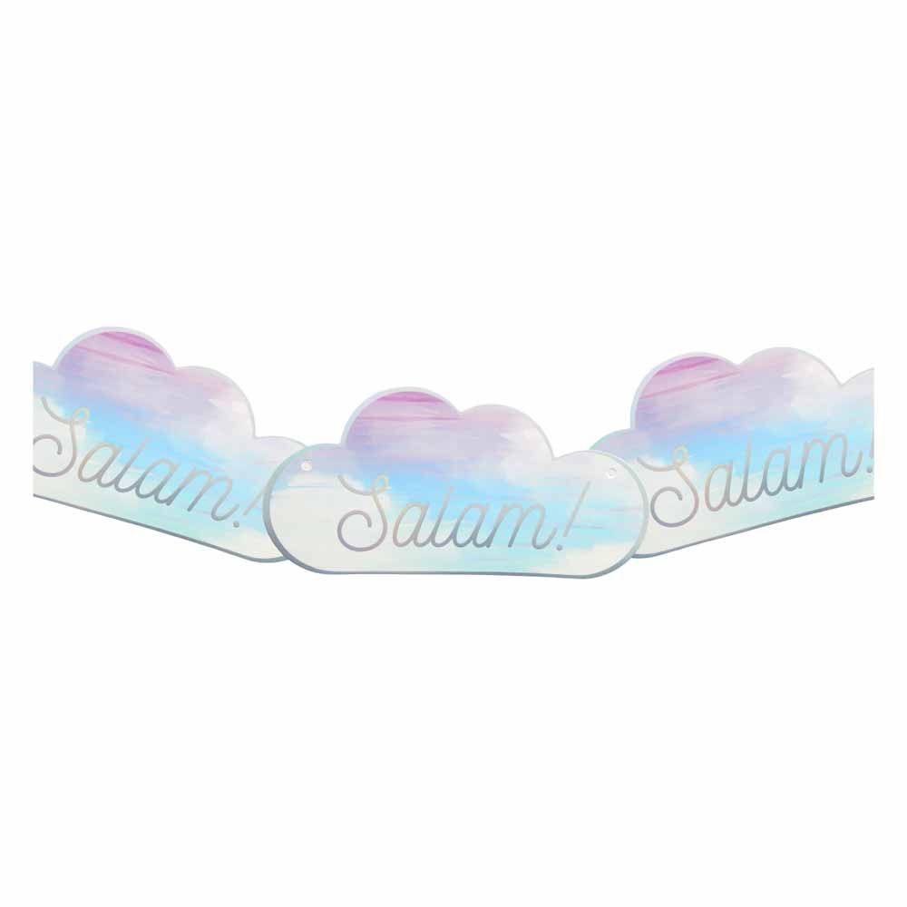 Peacock Supplies - Salam Party Banner - Pastel