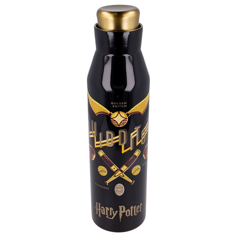 Stor - Harry Potter Stainless Steel Diabol Bottle - 580ml - Black