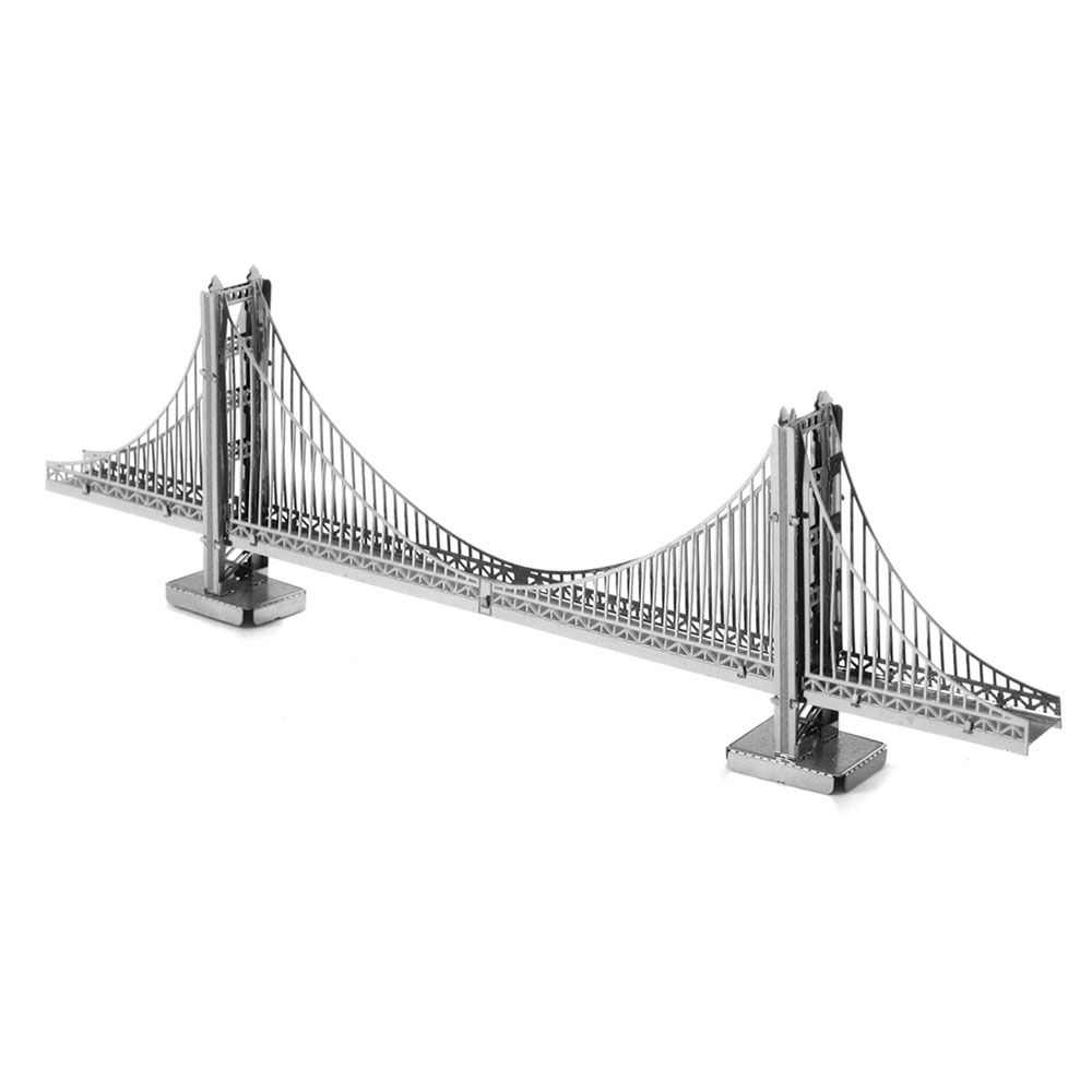 3D Metal World - Golden Gate Bridge - 1 sheet