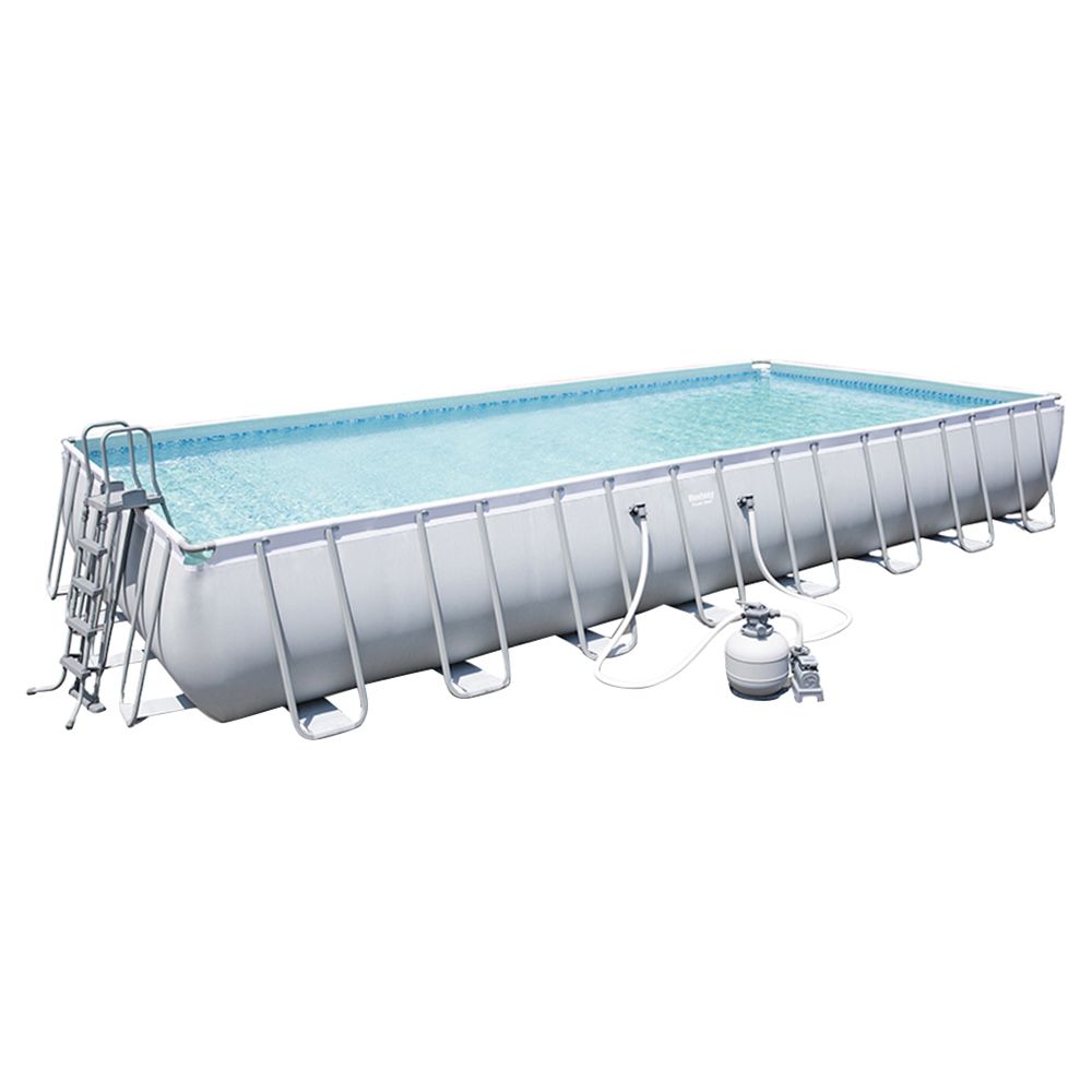 Bestway - Power Steel 31.4" Rectangular Pool Set 2020