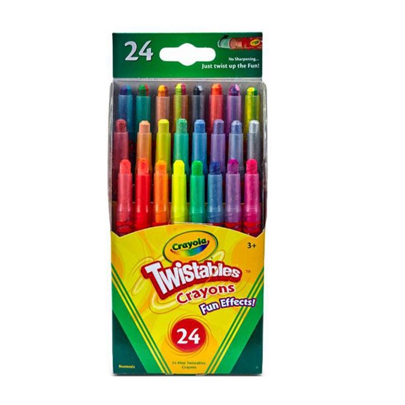 Crayola - 24 Twistables Fun Effects Crayons