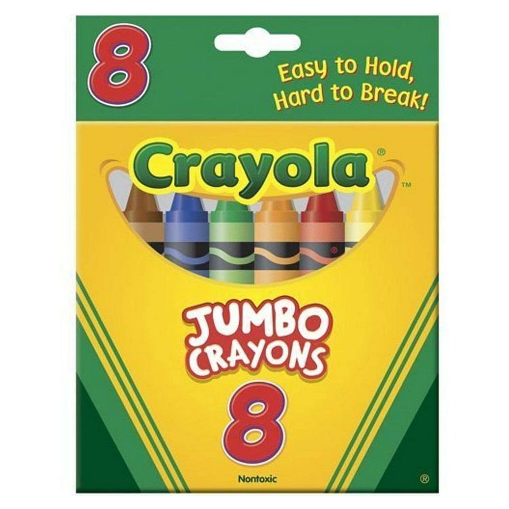 Crayola - 8 Ct Jumbo Crayons