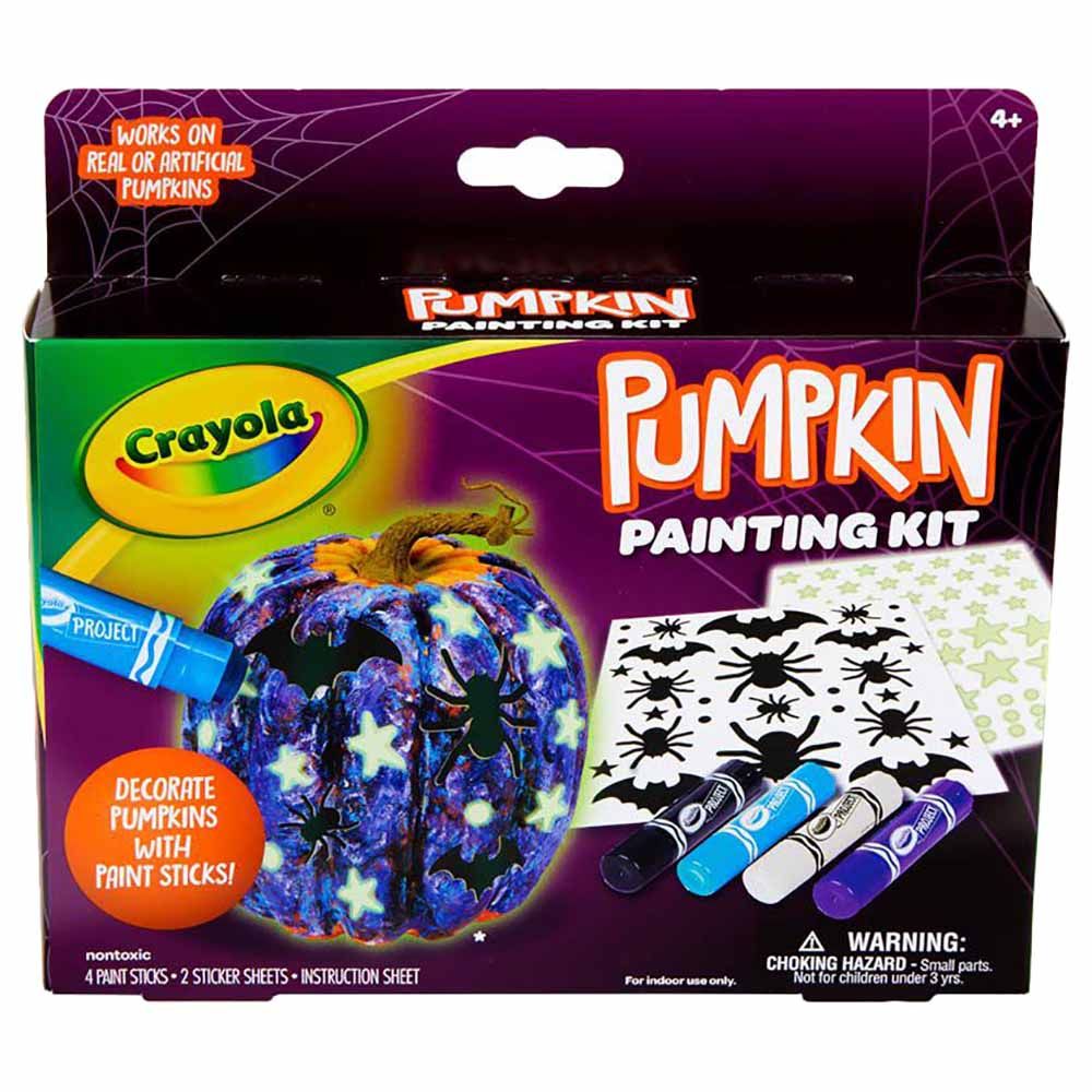 Crayola - Galaxy Paint Stick Pumpkin Decorating Kit