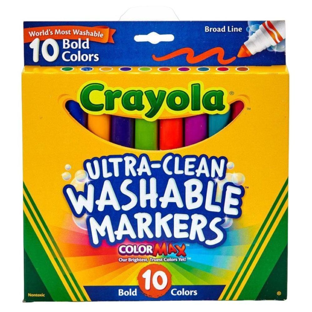 Crayola - Ultra Clean Washable Bold Colors