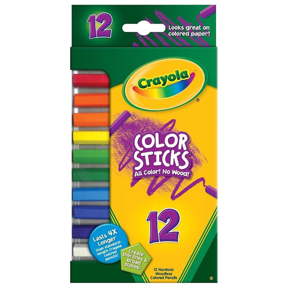 Crayola - 12 Color Sticks