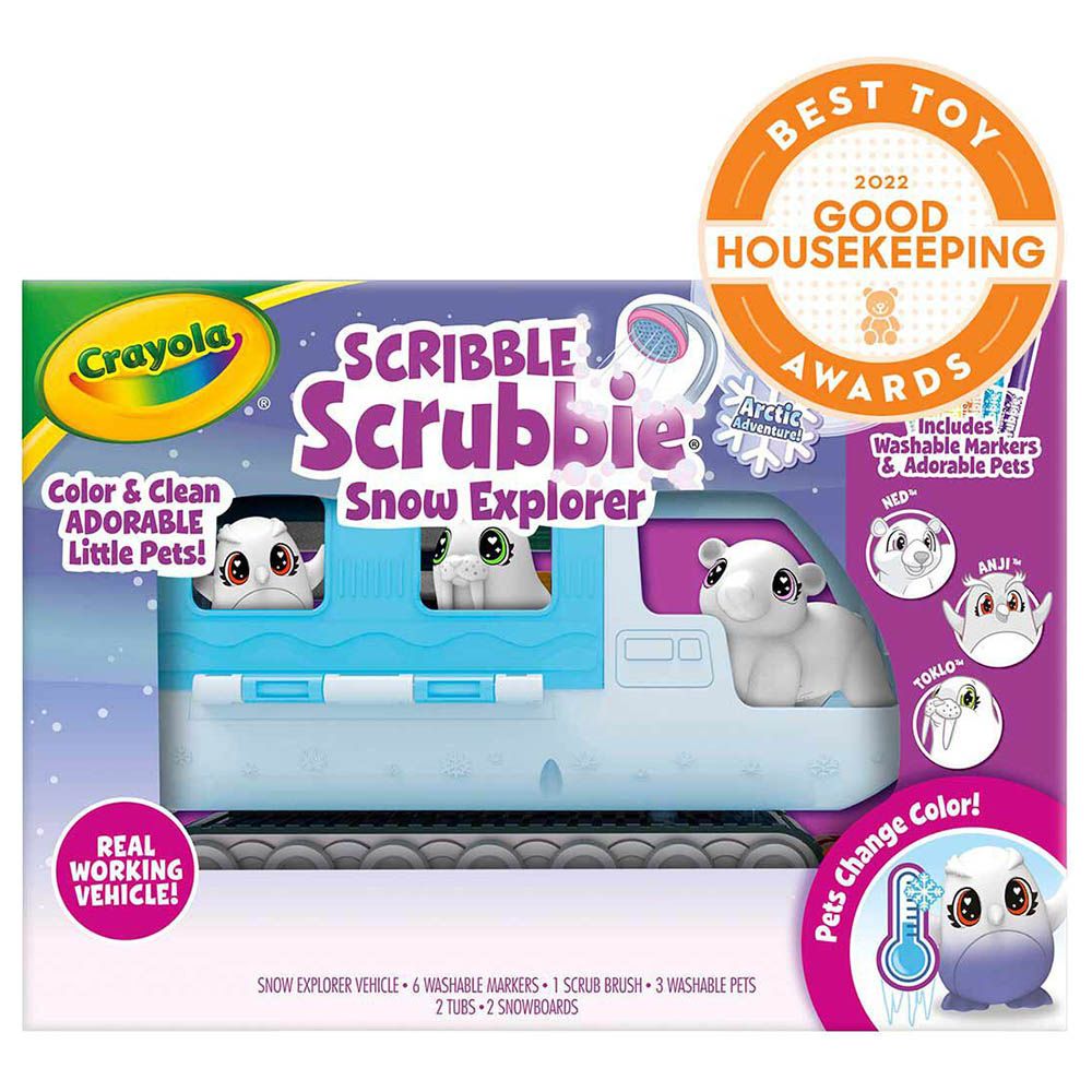 Crayola - Scribble Scrubbie Snow Explorer