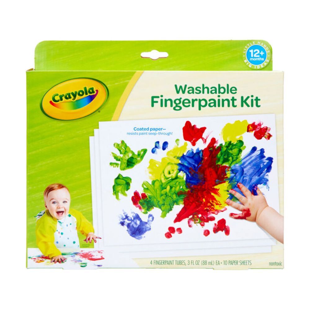 Crayola - My First Crayola Washable Fingerpaint Kit Stage 1