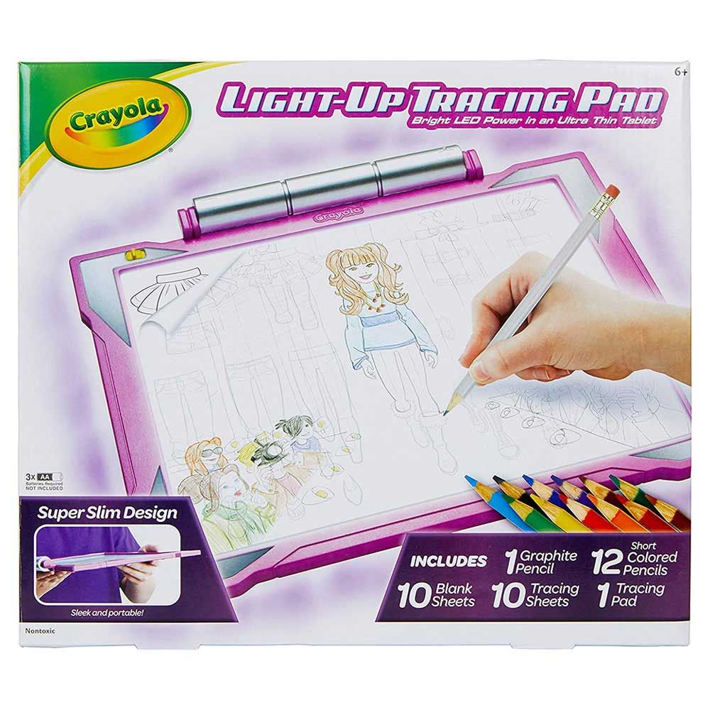 Crayola - Light-Up Tracing Pad For Girls