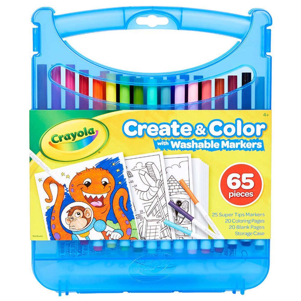 Crayola - Create & Color Super Tips Kit