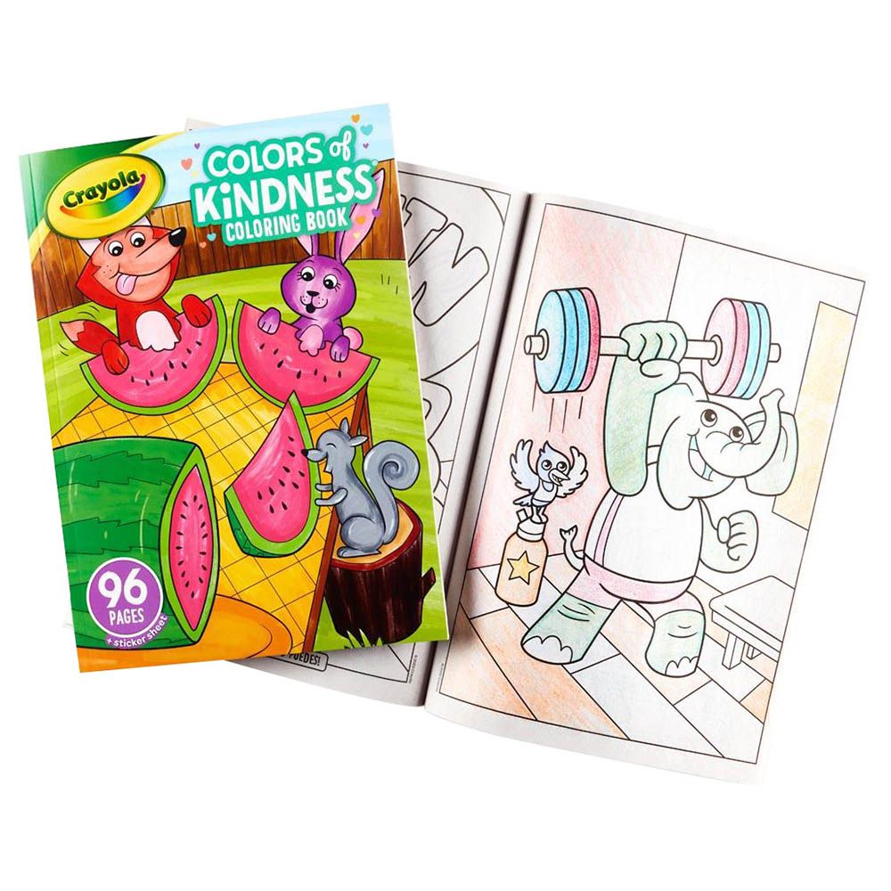 Crayola - 96-Page Colouring Book - Colours of Kindness