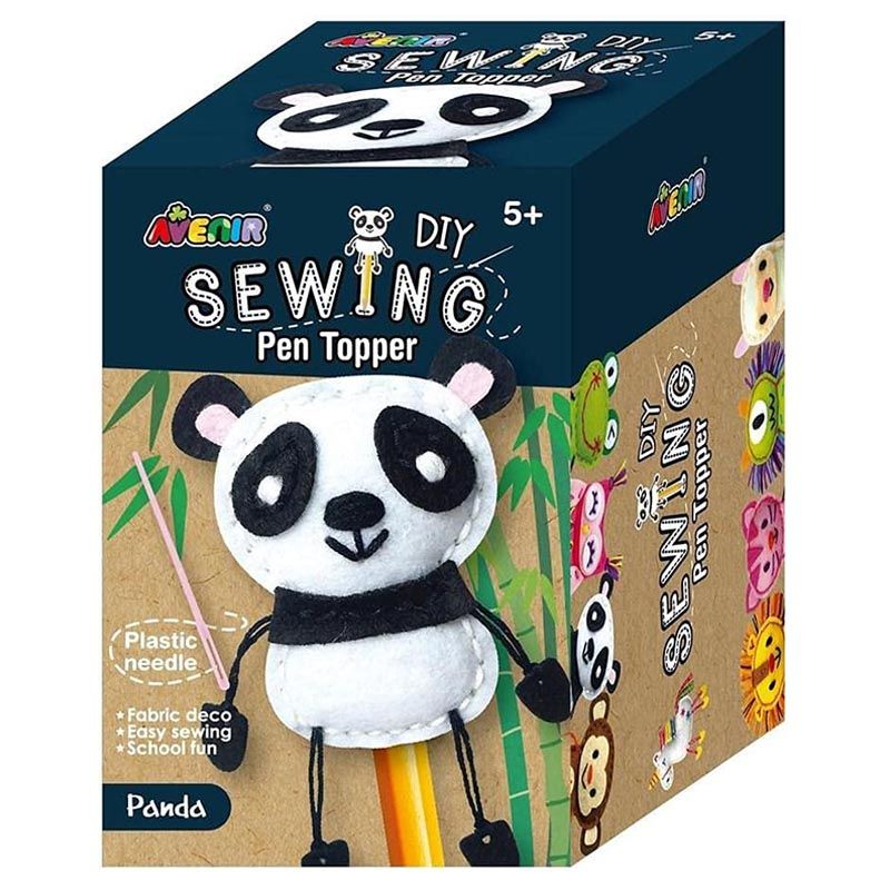 Avenir - Diy Pen Topper Sewing Kit - Panda