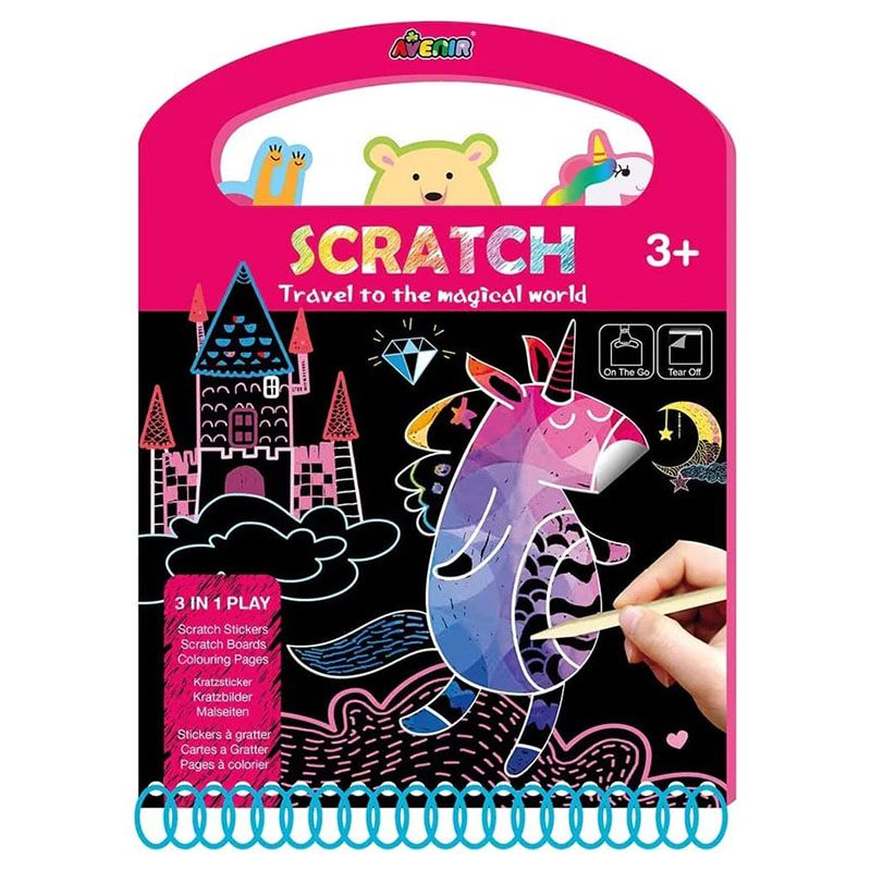 Avenir - Scratch Travel To The Magical World Kit