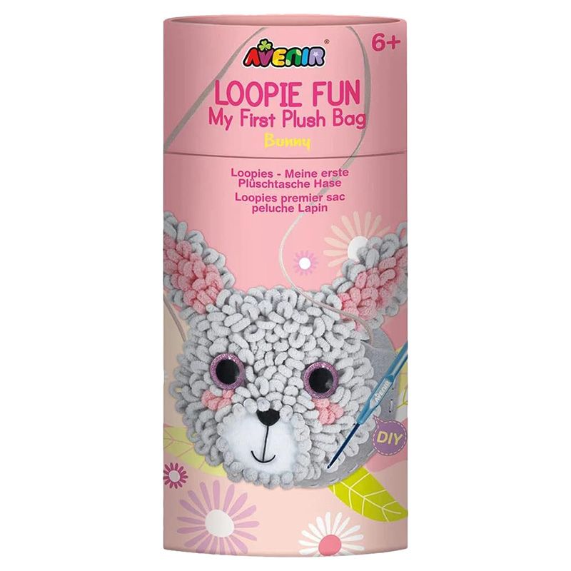 Avenir - Loopie Fun My First Plush Bag Kit - Bunny