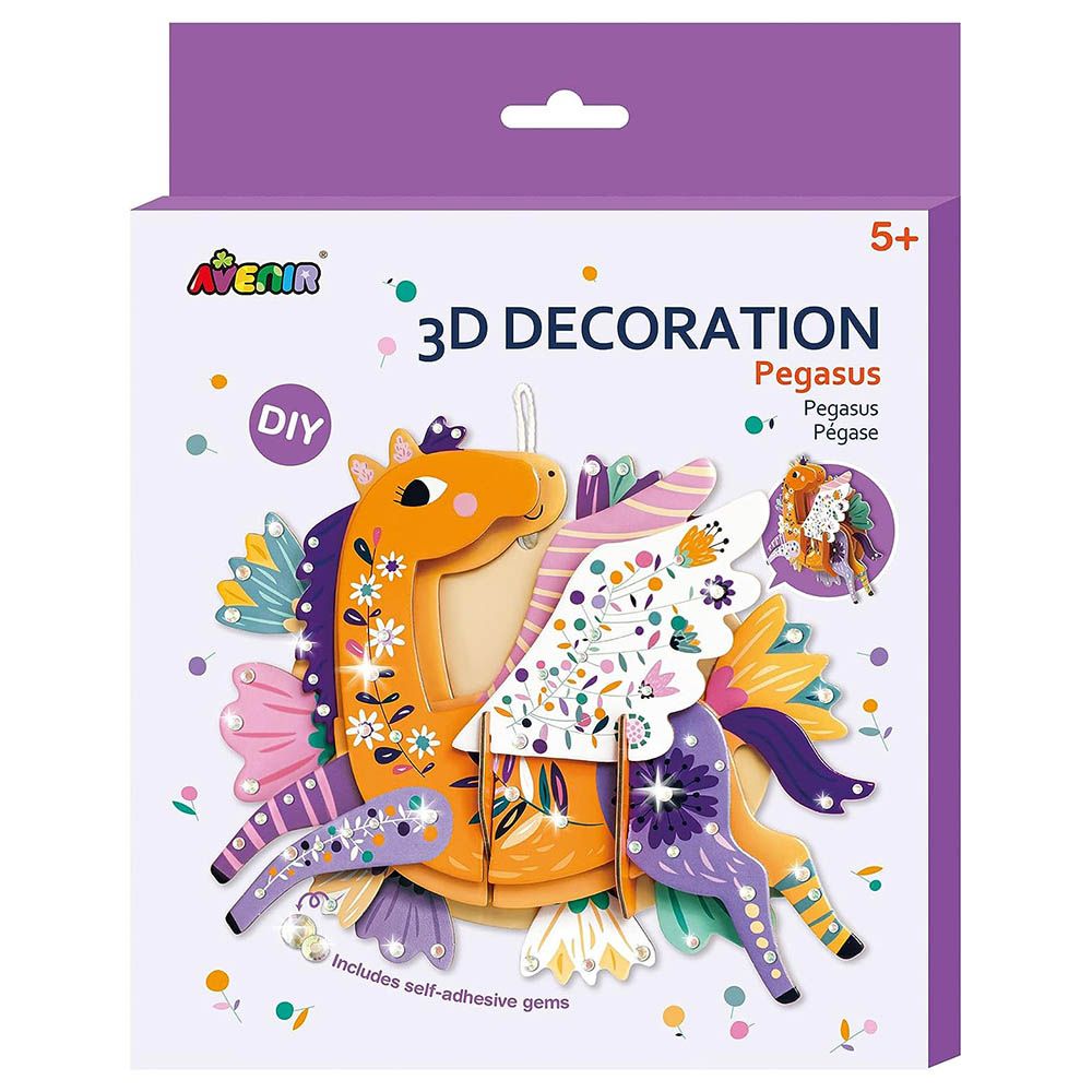 Avenir - 3D Decoration Kit - Pegasus