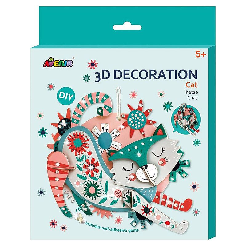 Avenir - 3D Decoration Kit - Cat