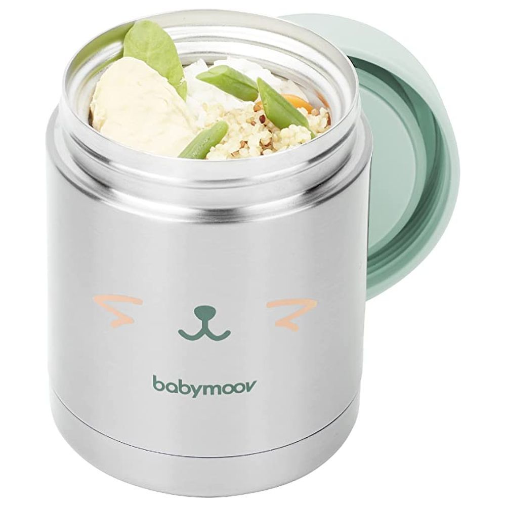 Babymoov - Insulated Box Stainless Steel Baby Food Flask 350ml