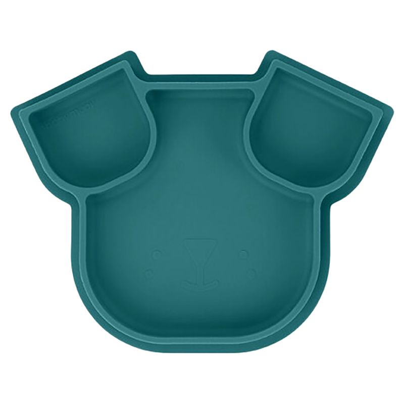 Babymoov - Divided Silicone Plate Isy Plate - Blue 