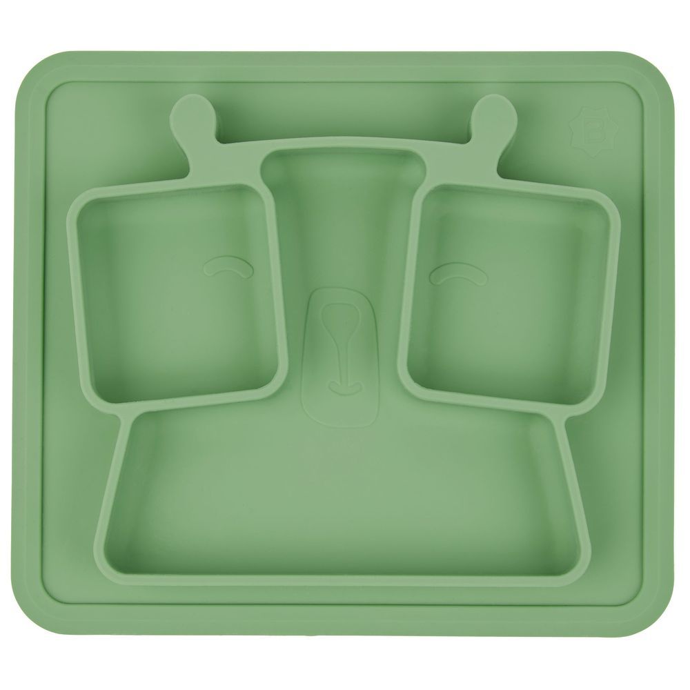 Badabulle - Non-Slip Compartment Plate