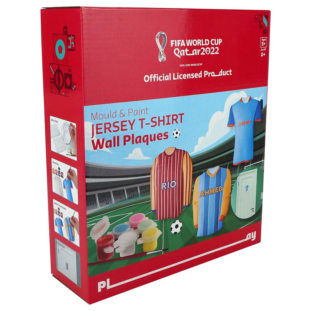 Fifa - Fabric Paint Set For Clothes With Paint Brush