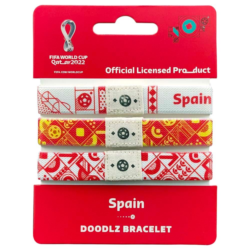 Fifa - World Cup Qatar 2022 Doodlz Bracelet - Spain