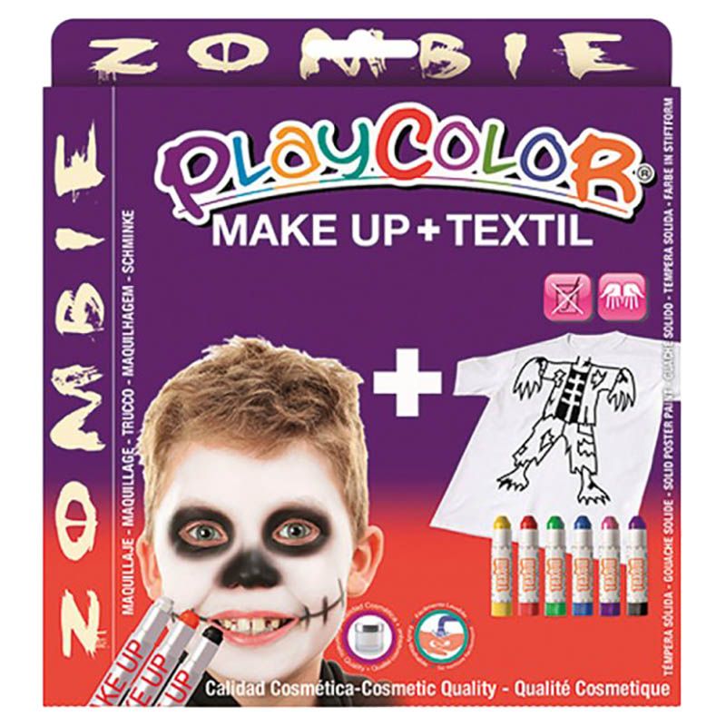 Playcolor - Thematic Zombie Face Colour Pack