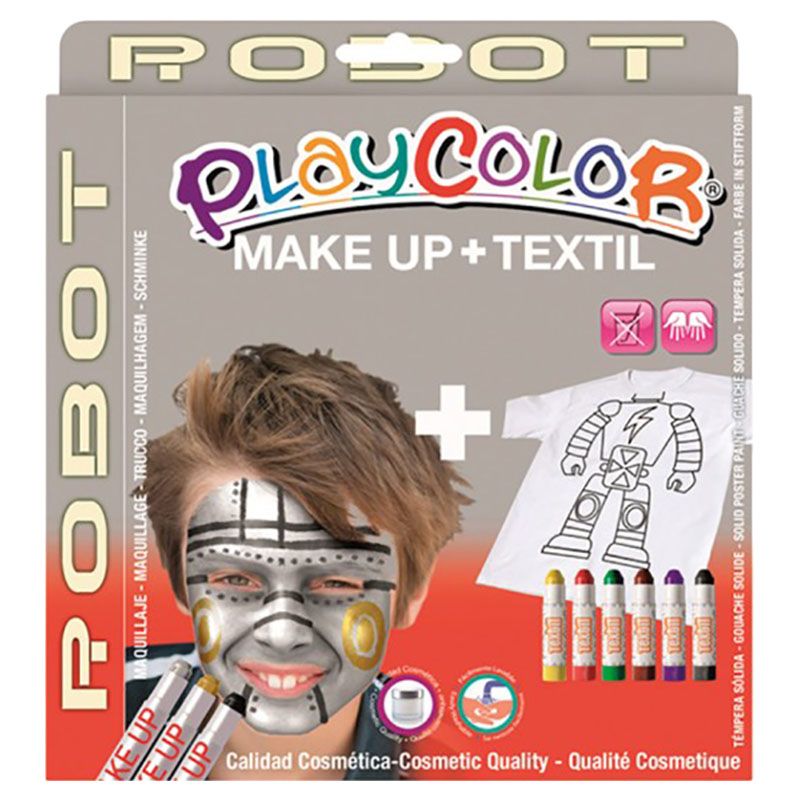 Playcolor - Thematic Robot Face Colour Pack