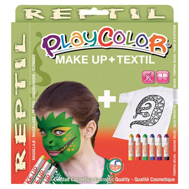 Playcolor - Thematic Reptil Face Colour Pack