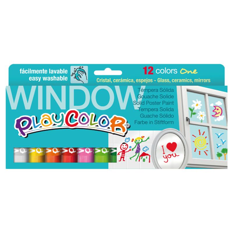 Playcolor - Window One Colours - 12pcs