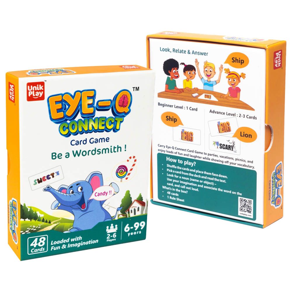 Unikplay - Eye Q Connect Educational Card Game